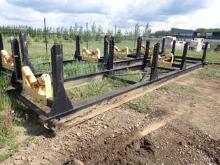(1) 30ft Skid w/ Adjustable Pipe Rollers *Note: Buyer Responsible For Loadout*