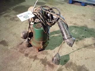 Hydromatic Pumps 115V Single Phase Submersible Pump *Note: Working Condition Unknown*
