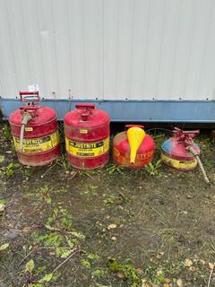 Qty Of (4) Fuel Safety Cans