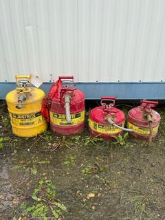 Qty Of (4) Fuel Safety Cans
