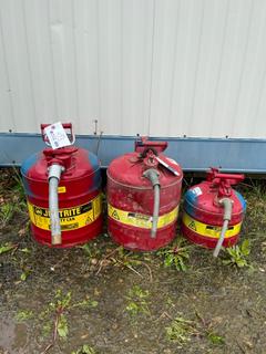 Qty Of (3) Fuel Safety Cans