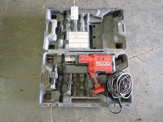 Ridgid Model RP330 18VDC Crimper. SN Q1106091