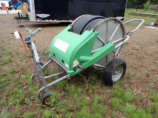 Bauer Type 50-TS Hose Reel C/w 2in Hose And Gun Cart