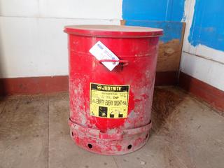 Justrite Oily Waste Can