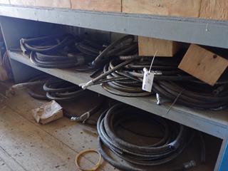 Qty Of 1/2in, 5/8in, 3/4in And 1in 4000PSI High Pressure Hose *Note: Some Missing Fittings*