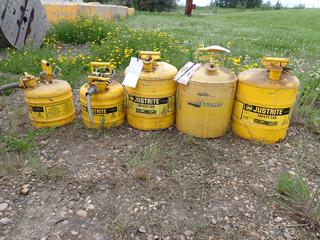 Qty Of (5) Fuel Safety Cans