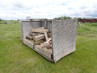 Qty Of Assorted Pieces Of Dunnage C/w Storage Crate