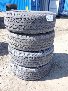 Qty Of (4) Bridgestone Dueler A/T P265/70 R16 Tires