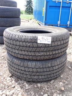 (2) Goodyear Wrangler SR-A P275/65 R18 Tires