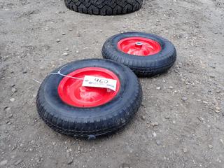 (2) 4.80/4.00-8 Tires