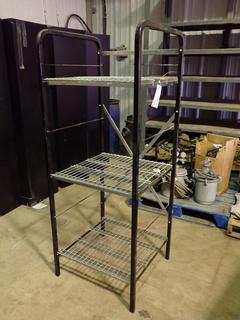 25in X 24in X 64in 3-Tier Shelving Unit