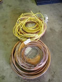 Qty Of Copper C/w Copper Gas Tube