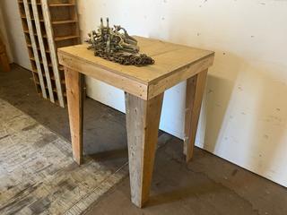 Wood Work Table