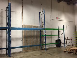 (2) Sections of Heavy Duty Pallet Racking.