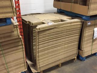 Quantity of Branded 1/4 Pallet Back-To-Back Display Boxes.