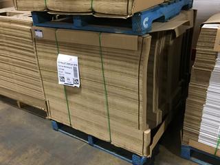 (250) Branded 1/4 Pallet Back-To-Back Display Boxes.