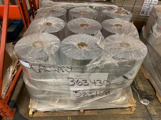 Quantity of Branded Foil Roll Stock Film 305mm.