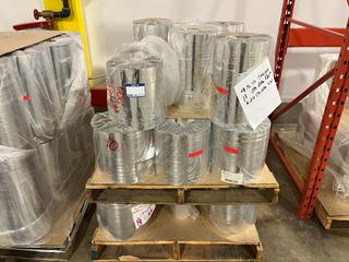 (2) Pallets of Assorted Branded Foil Roll Stock Films.