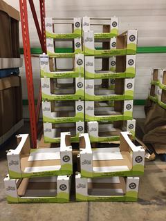 Quantity of Branded 1/4 Pallet Display Boxes.