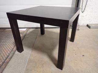 Ikea Black Table 22 In x 2 In.
