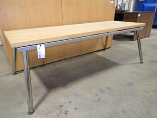 Ikea Table 74 In x 25 1/2 In x 25 In.