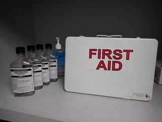 (4) Hand Sanitizers & First Aid Kit.