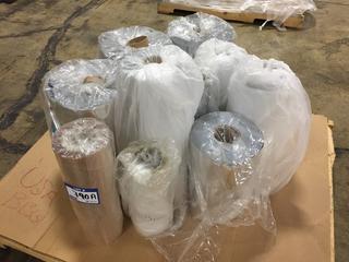 Assorted Branded Foil Roll Stock Films.