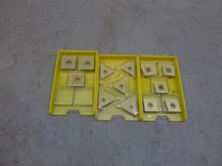 (2) Unused Kenna Metal CNC Milling Bits, (1) Open Kenna Metal CNC Milling Bit (E-2)