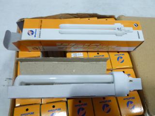 (24) Unused WalSun Energy Saving Lamp Bulbs, PL-C26W, Warm White, G24D (B-2)