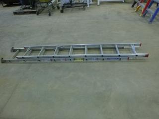 16 Ft. Werner Aluminum Ladder, 200 Lbs. Weight Rating (Z)