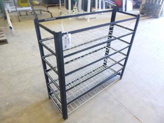 Stier Wire Shelving Unit, 16 In. x 45 In. x 40 1/2 In. *Note:  100 Lbs. Max. Per Shelf*