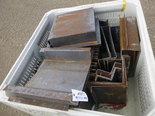Qty of Various Sized and Formed Metal Plates (YN-03)