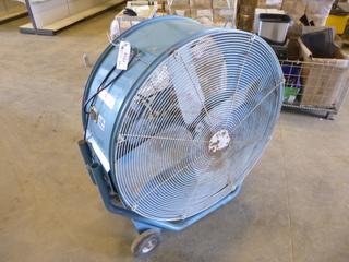 Sure Flame EN42 42 In. Shop Fan, 1 HP, 115V, 9 A, 1 Phase, 60 HZ, 550 RPM (Tool Crib)