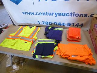 Assortment of Hi- Vis Vest and Coveralls, Various Sizes (K-1-3)