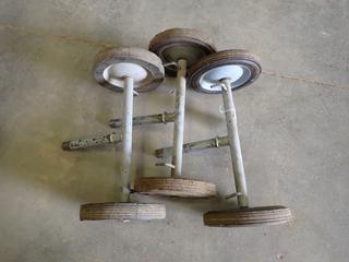(3) Model 32 Transporters to Fit Ridgid 300 Pipe Threading Machines (M-1-1)