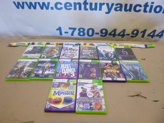 Qty of Assorted X-Box Games (G2)