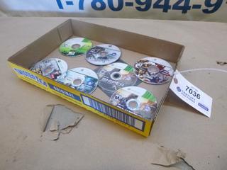 Qty of Assorted X-Box Games *Note: Missing Cases* (G2)
