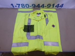 Unused Apparel Solutions Flame Resistant Coveralls, Size 46R (G-2)