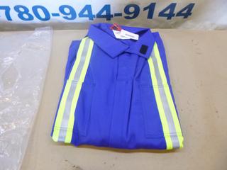Unused Apparel Solutions Flame Resistant Coveralls, Size 60R (G-2)