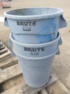 Rubbermaid Brute Trash Cans