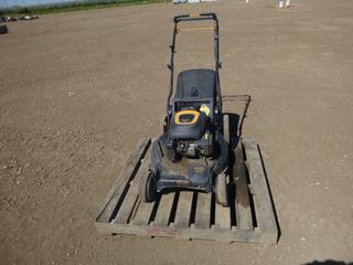Poulan Pro Push Lawn Mower w/ Bag, Self Propelled, Gas Powered 174cc Motor