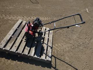Troy-Bilt TB146EC Rototiller, 4 Cycle 6 Tang *Note: Recently Serviced, New Carburetor, Spark Plug and Pull Cord*