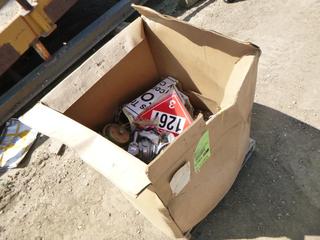 Qty of Misc. Items Includes Truck Hubs, Signs, Scrap Metal and Other Assorted Items
