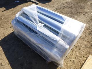 Qty 0f 5 Ft. Long, Galvanized Tubing for Air Ducts, Assorted Diameters (YN-02)