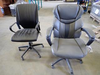 (2) Office Chairs on Casters (NE Floor)