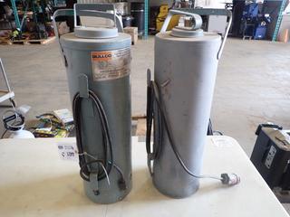(2) Gullco 10B-20 Welding Rod Ovens, 115V, 100W, 1 Phase (D-2 Back Wall)