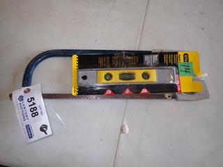 Hacksaw / Unused Stanley Torpedo Level (E-2)