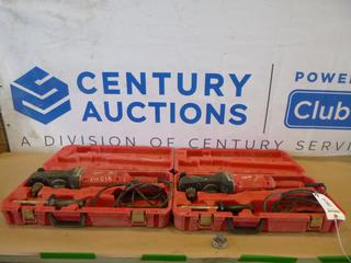 (2) Milwaukee Model 1680-21, 1/2 In. Super Hawgs (L-2-3)