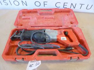 (1) Milwaukee Model 6523-21, Sawzall Saw (NEC)