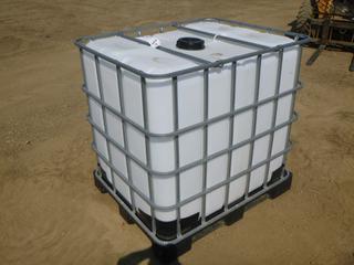 1000L Water Tote, 39 1/2 In. x 47 1/2 In. x 45 1/2 In. *Note: Drinking Water Only*